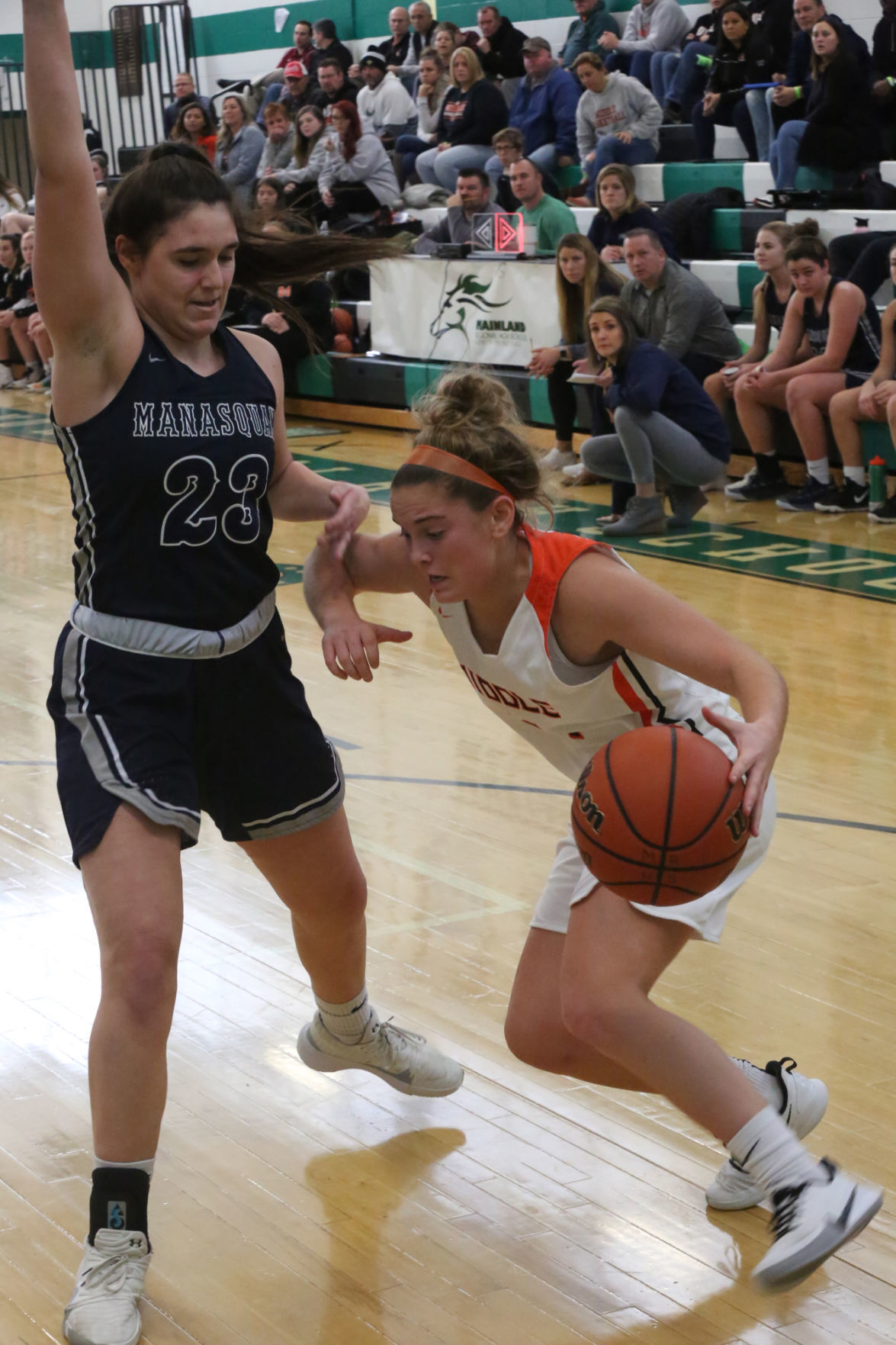 Middle Manasquan girls basketball